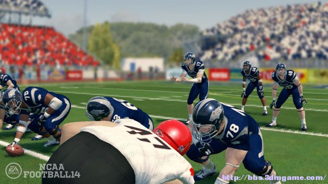 《美国大学橄榄球14》 英文试玩版XBOX360版 游戏截图 2